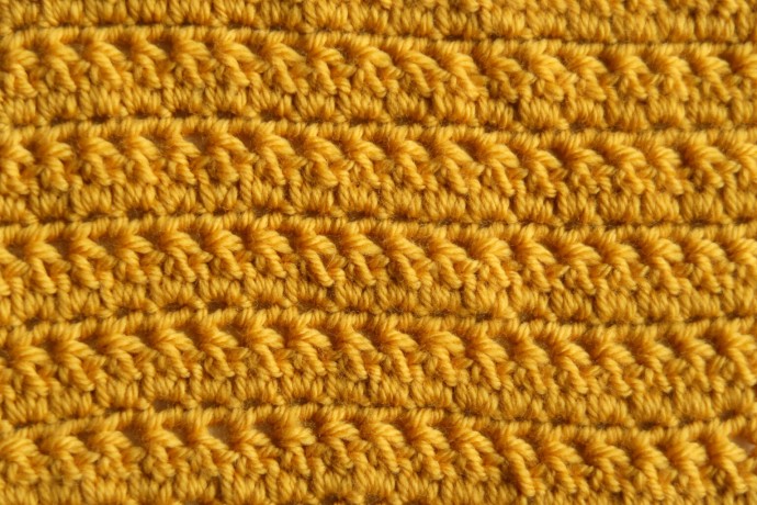 Increase-Decrease Crochet Stitch Photo Tutorial