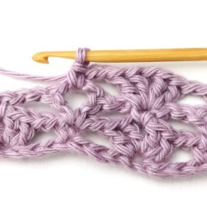 Lacy V and Double V Crochet Stitch Photo Tutorial