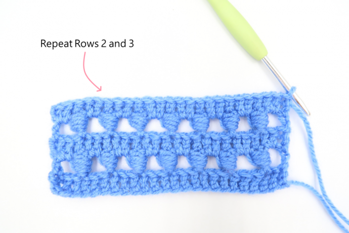 Vase Crochet Stitch