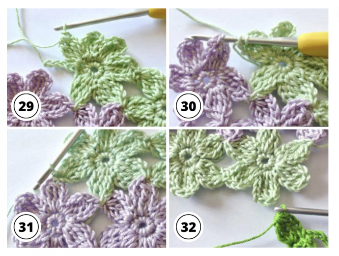 Crochet Flower Stitch