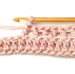 How to Crochet the Striped Boxed V Stitch Photo Tutorial