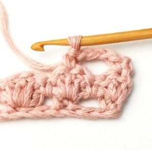 Shell Eyelet Crochet Stitch Photo Tutorial