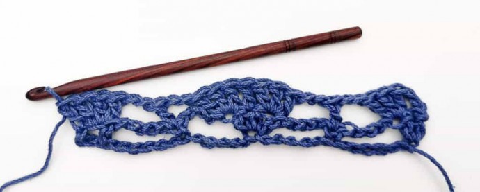 Triangles and Trees Crochet Stitch Photo Tutorial