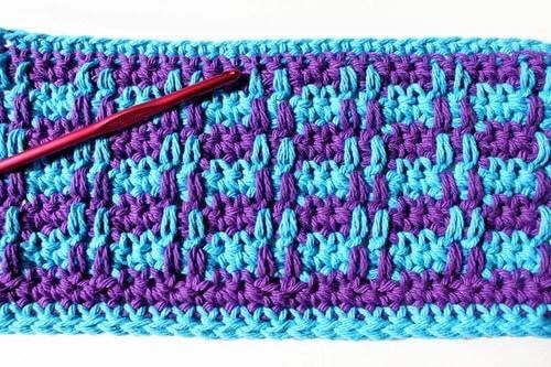 Crochet Ridge Stitch Tutorial