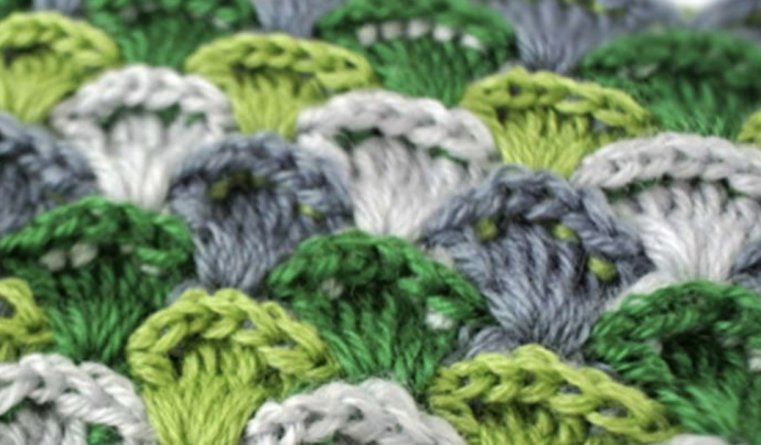 Crochet Simple Textured Broccoli  Stitch