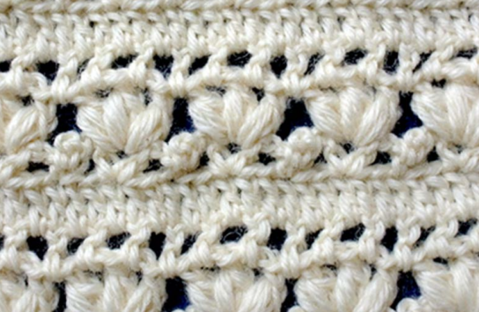 Crochet Tutorial: Textured Puff Stitch