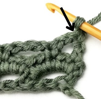 Eyelet Crochet Stitch Photo Tutorial