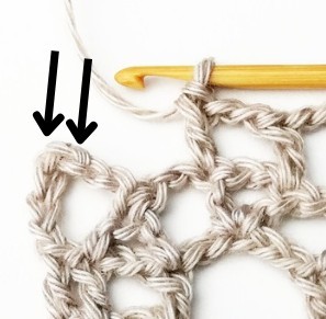 Lacy Interlocked Circles Crochet Stitch Photo Tutorial