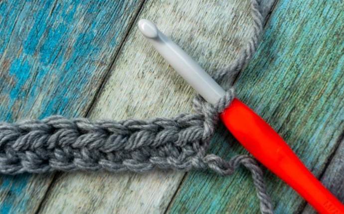 Wide Half Double Crochet Stitch Photo Tutorial