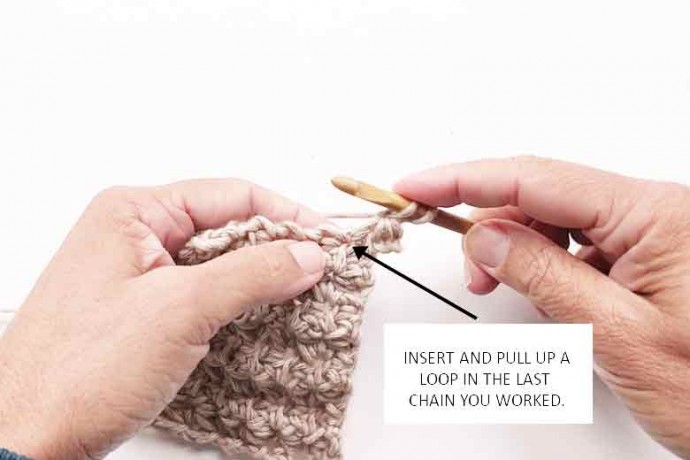 Crochet Simple Daisy Stitch Photo Tutorial