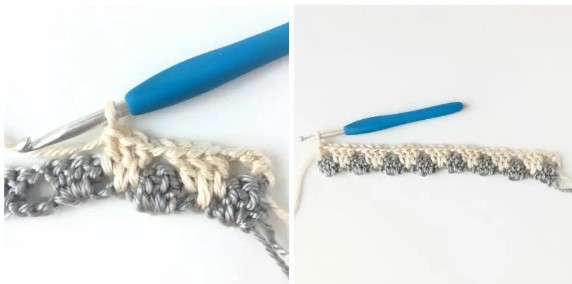 Granny Spike Crochet Stitch Photo Tutorial