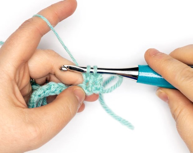 Picot Single Crochet & Granule Stitch Photo Tutorial