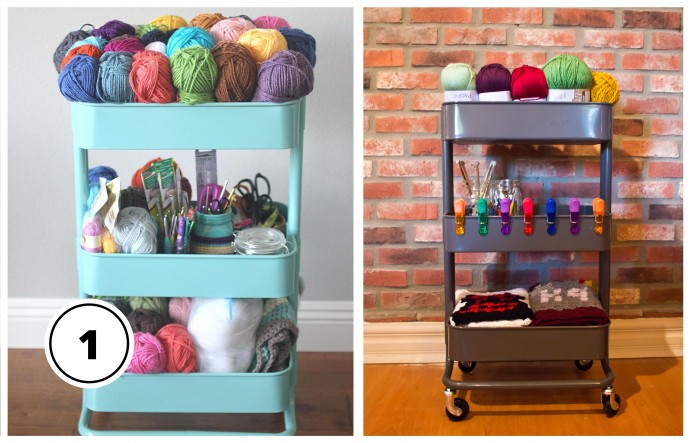 Best Ideas to Organize Your Knitting and Crochet Supplies