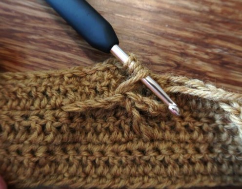 Bird Prints Crochet Stitch Photo Tutorial