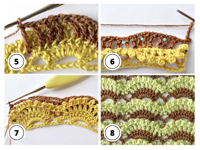 Crochet Creative Shell Stitch Tutorial