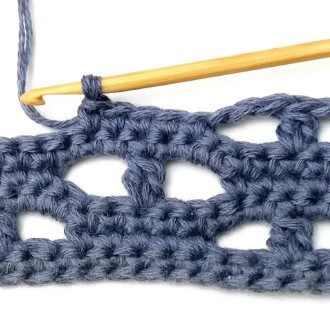 Eye Crochet Stitch Photo Tutorial