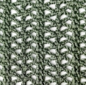 Lacy Spider Column Crochet Stitch Photo Tutorial