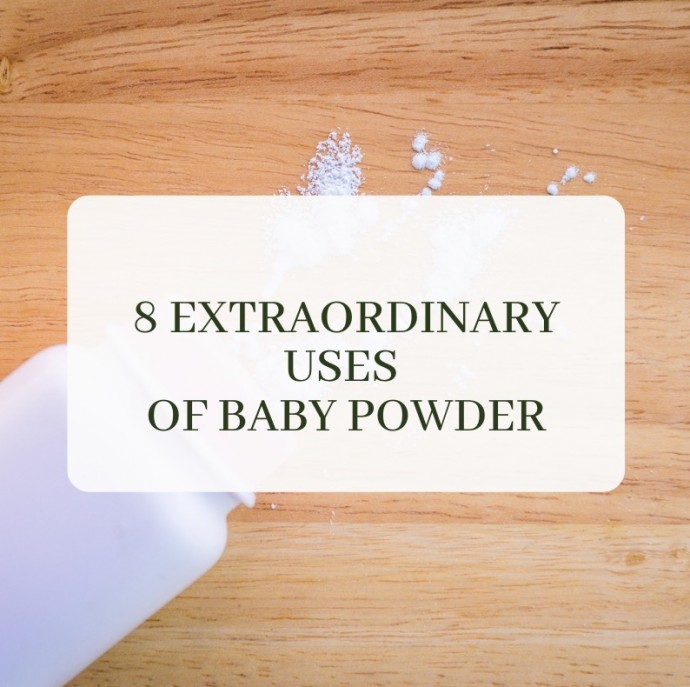 8 Extraordinary Uses of Baby Powder