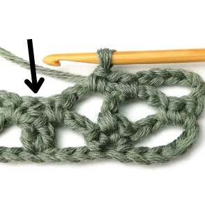 Lacy Spider Column Crochet Stitch Photo Tutorial