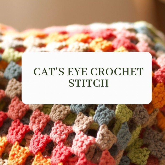 Cat’s Eye Crochet Stitch