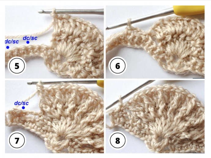 Crochet Basics: Creative Textured Shell Stitch