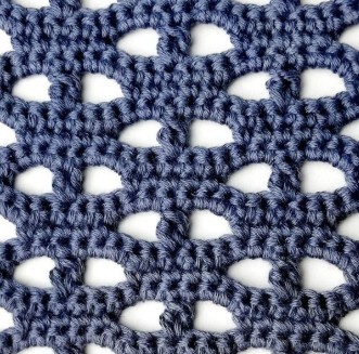 Eye Crochet Stitch Photo Tutorial