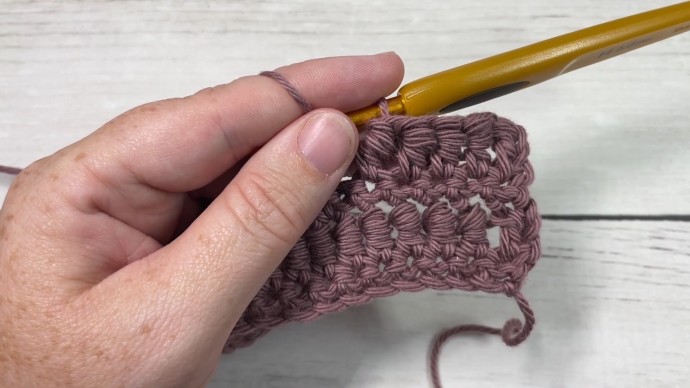 How to Crochet the Bouillon Stitch Photo Tutorial