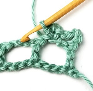 Lacy Aligned Picot Crochet Stitch Photo Tutorial