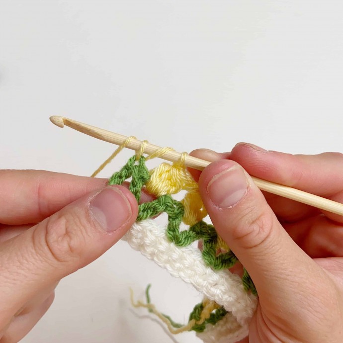 Field of Flowers Crochet Stitch Photo Tutorial