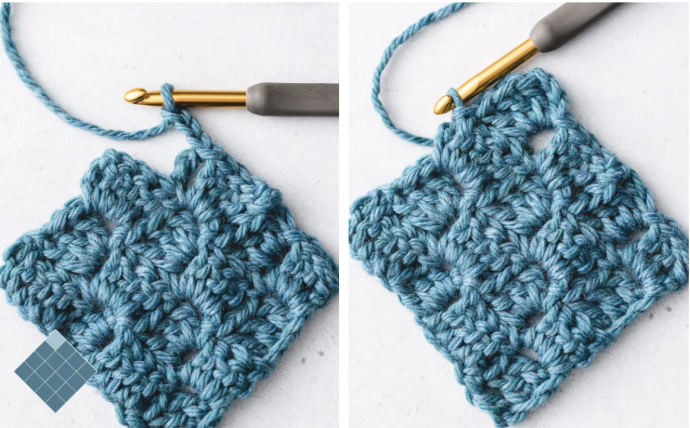 How to Crochet: Corner to Corner Diagonal Box Stitch