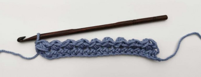 Puffs and Slip Stitches Crochet Stitch Photo Tutorial