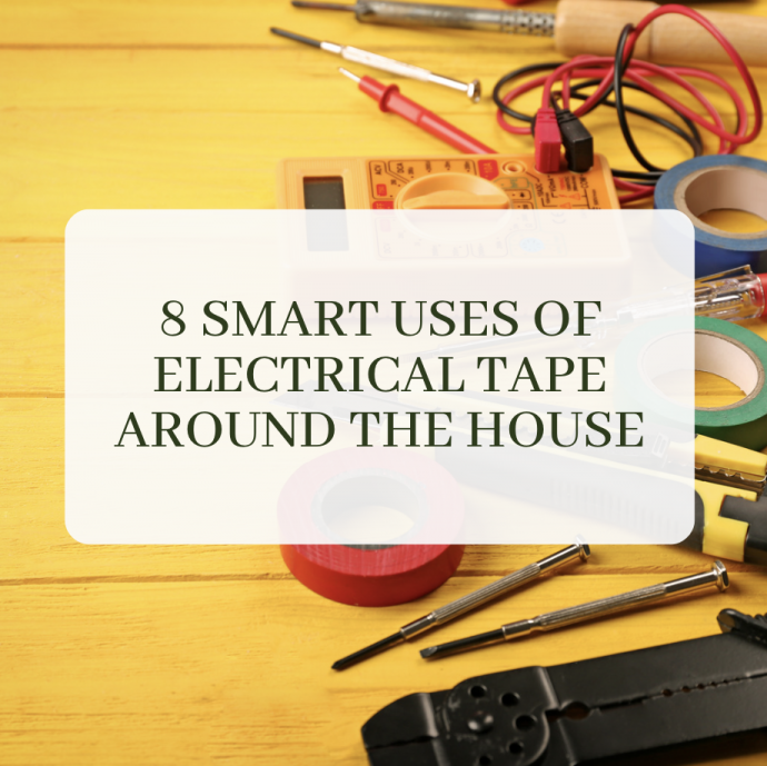 8 Smart Uses Of Electrical Tape Around the House