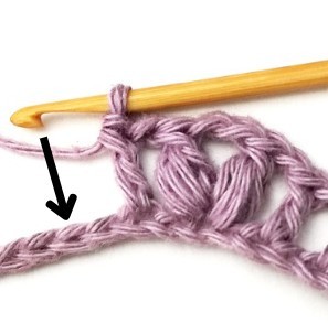 Harvest Chevron Crochet Stitch Photo Tutorial