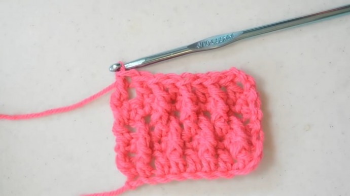 How to Crochet the Raised Ripple Stitch Photo Tutorial