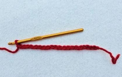 Strawberry Crochet Stitch Photo Tutorial