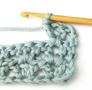 Three and Two Crochet Stitch Photo Tutorial