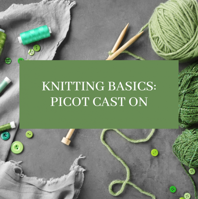 Knitting Basics: Picot Cast On