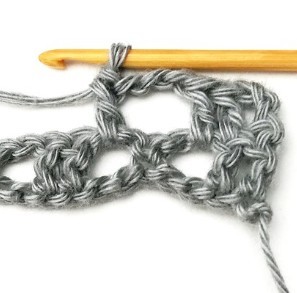 Belgian Mesh Crochet Stitch Photo Tutorial