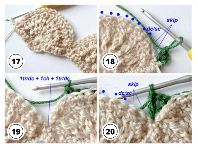 Crochet Basics: Creative Textured Shell Stitch