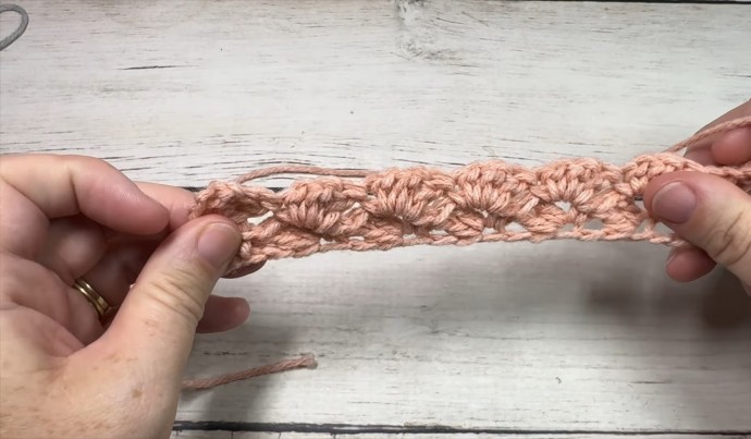 How to Crochet the Shell Blanket Stitch Photo Tutorial