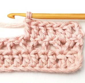 How to Crochet the Striped Boxed V Stitch Photo Tutorial