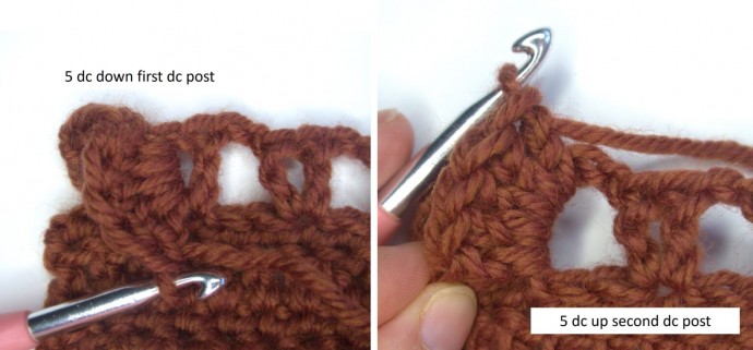 Seaweed Crochet Stitch Photo Tutorial