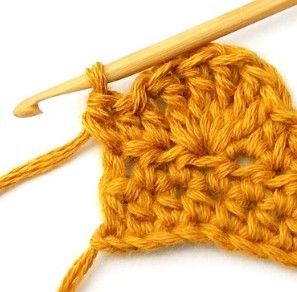 Chestnut Crochet Stitch Photo Tutorial