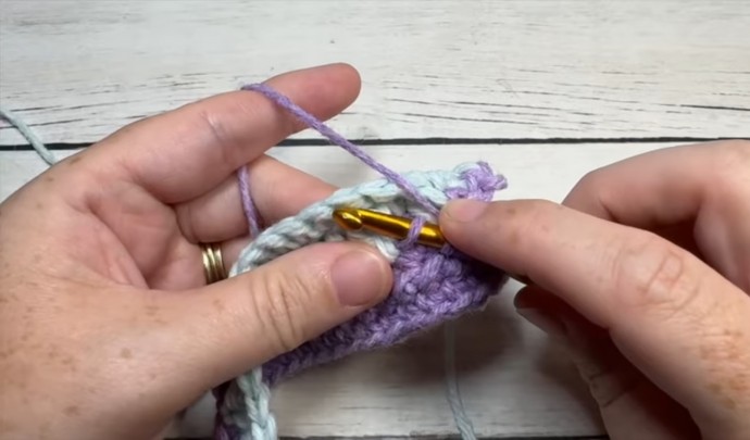 How to Crochet the Gridlock Stitch Photo Tutorial