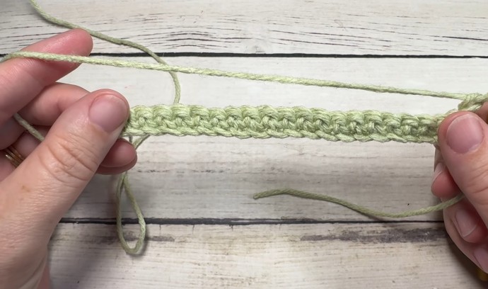 How to Crochet the Guardrail Stitch Photo Tutorial