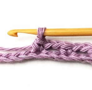 Striped Picot Mesh Crochet Stitch Photo Tutorial
