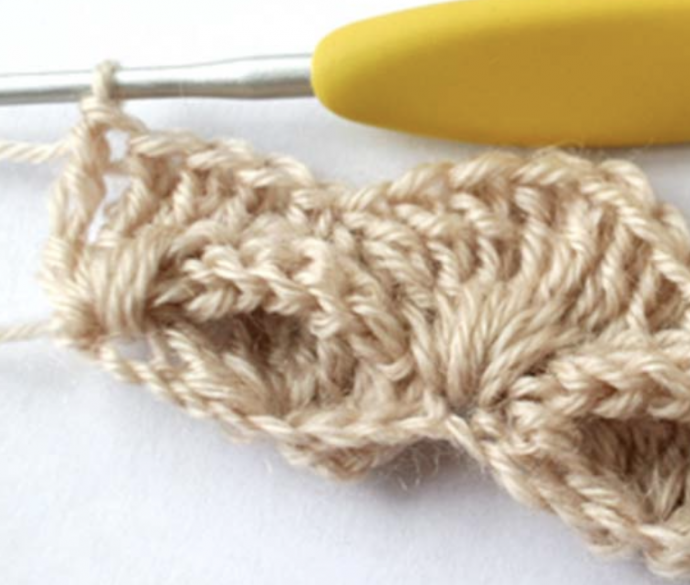 Crochet Simple Textured Broccoli  Stitch