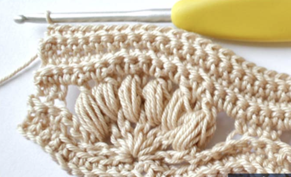 Crochet Dense Shell Stitch
