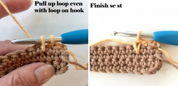 Spike Crochet Stitch Photo Tutorial
