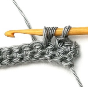 Aligned Bobble Crochet Stitch Photo Tutorial